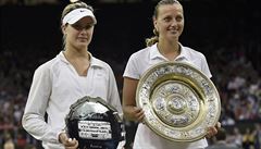 WIMBLEDONSKÁ MÍSA. Po tech letech znovu. Suverénn a jist. eská tenistka...