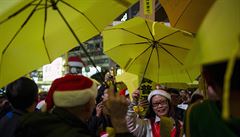 Nov protesty v Hongkongu. Policie zadrela 12 lid