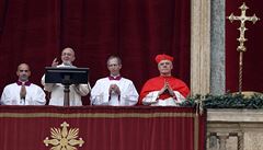Pape poehnal mstu a svtu. V poselstv odsoudil svtov konflikty