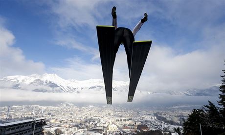 Roman Koudelka na mstku v rakouskm Innsbrucku.