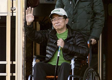Bývalý prezident Tchaj-wanu chen uej-pien byl z vzení podmínen proputn...