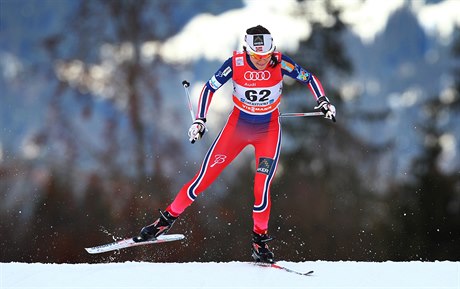 Norská lyžařka Heidi Wengová.