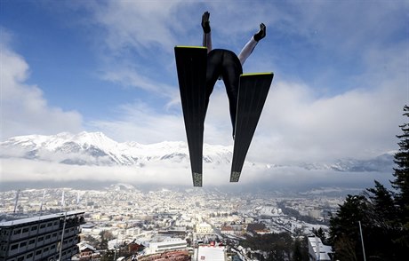 Roman Koudelka na můstku v rakouském Innsbrucku.