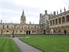 Kolej Christ Church je jednou z největších na univerzitě v Oxfordu