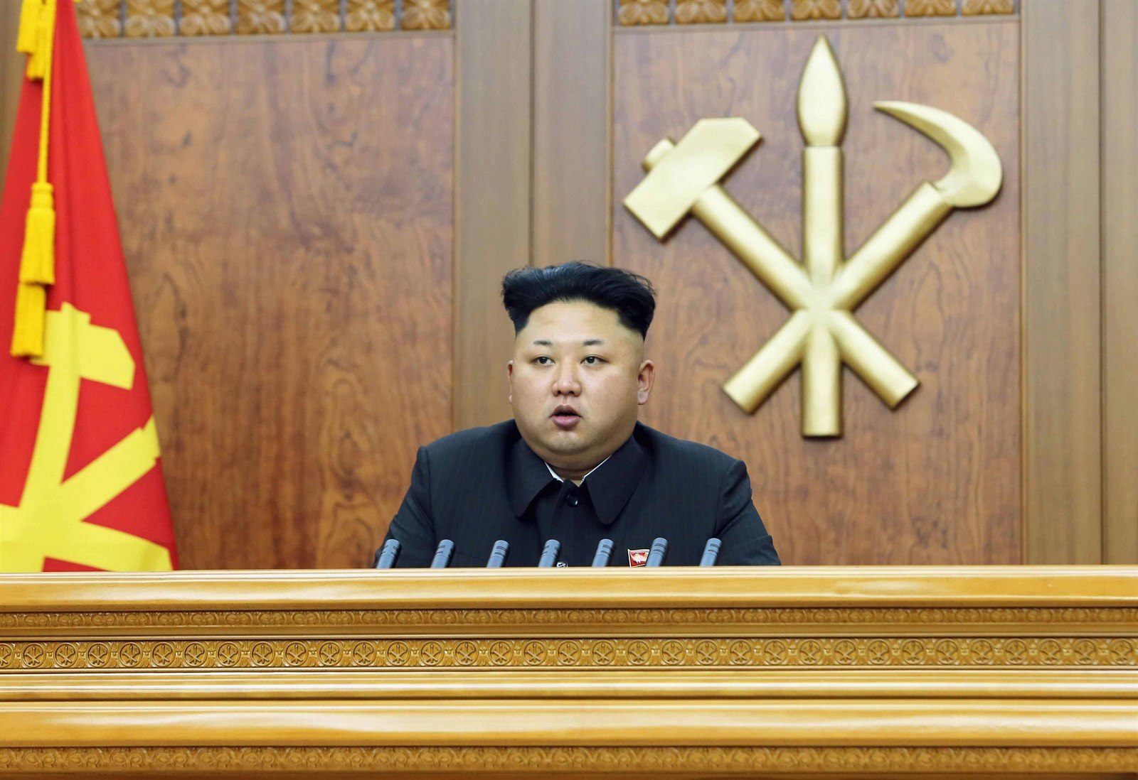 �Nic není nemo�né,� prohlásil ve svém novoro�ním projevu Kim �ong-un o v�li...