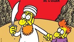 Karikatura s nadpisem �Mohamed�v �ivot - muslimský prorok� byl na titulní...