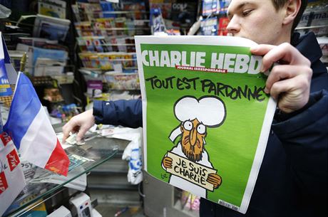 Plaící prorok Mohamed a vta Je Suis Charlie se stali symboly boje proti terorismu.