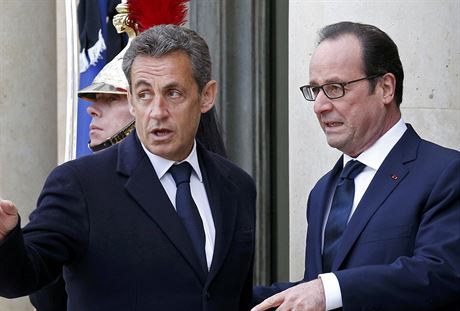 Francois Hollande a Nicolas Sarkozy.