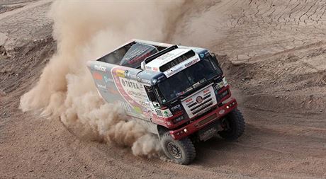 Rallye Dakar - 9. etapa: Martin Kolom na tate.