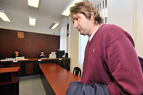 Jan Polk u Krajskho soudu v Plzni v ptek 16. ledna.