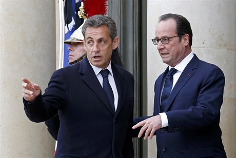 Francois Hollande a Nicolas Sarkozy.