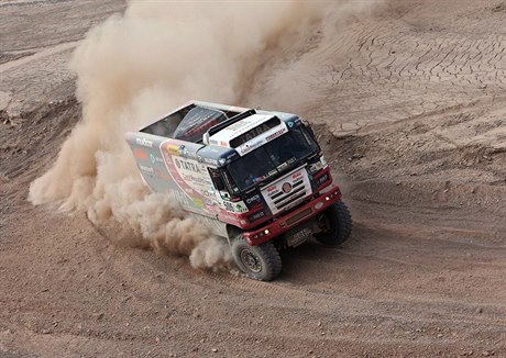 Rallye Dakar - 9. etapa: Martin Kolomý na tate.