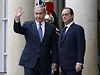 Francois Hollande a izraelský premiér Benjamin Netanyahu.