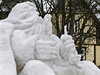Obřího sněhového Krakonoše vytvořil Josef Dufek, který je i autorem známých...