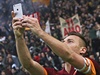 Francesco Totti si vyfotil selfie pímo na hiti.