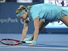 Petra Kvitová na turnaji v Sydney.