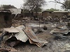 Baga po útoku ozbrojenc ze sekty Boko Haram (archivní snímek z 21. dubna 2013).