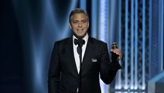 Herec a reisér George Clooney získal na Zlatých Glóbech cenu Cecila B. DeMilla...