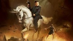 Severokorejský vdce Kim ong-un v poítaové he.