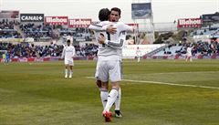 Bl balet ovldl derby proti Getafe. Dvakrt se trefil Ronaldo