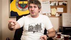 Erol Kaya, majitel turecké restaurace Istanbul Kebab v Opletalov� ulici.