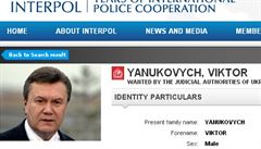 Wanted: Janukovyč. Interpol vydal zatykač na uprchlého exprezidenta
