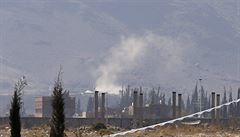 Boje u prezidentského paláce.