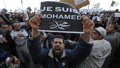 Evropa stoj za Charlie Hebdo. Muslimsk svt slibuje karikaturistm peklo 