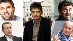 Miliardái: Petr Kellner, Marek Dospiva, David Beran, Pavel Tyka a Ivo Valenta.