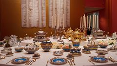 Amsterodamsk muzeum vystavuje luxusn porceln ruskch car i Stalina