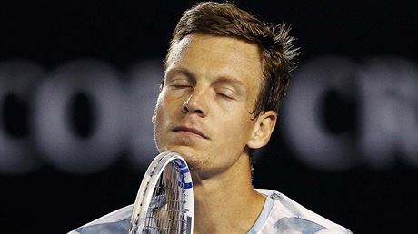 Tomá Berdych prohrál s Andy Murraym 1:3 na sety.