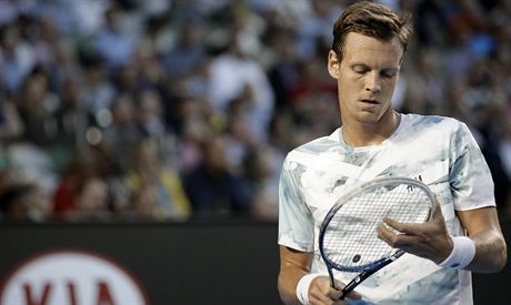 Tomá Berdych na Australian Open.