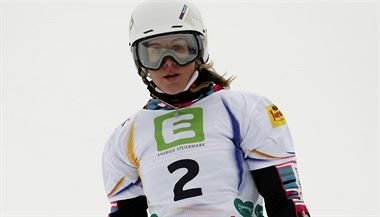 Snowboardistka Ester Ledeck na mistrovstv svta.