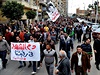 Egypané si pipomínají aktivistku, zastelenou bhem sobotních protest.