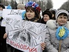 Jsem Volnovacha/Je suis Volnovakha. Nedlní mírový pochod v Kyjev uctil...