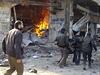 Válka v Sýrii (ilustraní snímek).