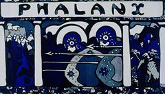 Vasilij Kandinskij, plakát Phalanx  1. výstava, 1901, litografie, 498 x...