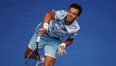 Berdych zstal v ebku po Australian Open sedm, Kvitov tvrt