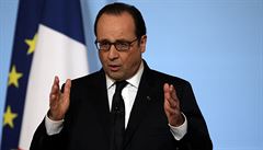 Francouzský prezident François Hollande.