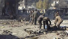Pi atenttu v Damaku zemelo nejmn 60 lid, dalch 100 je zranno