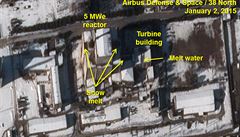 Severn Korea restartuje jadern reaktor, nasvduj satelitn snmky