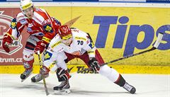 Zleva Jan Semorád z Pardubic a Bohumil Jank z Hradce Králové.