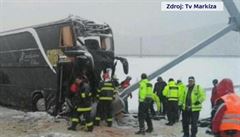 Pi nehod autobusu na Slovensku zemely dv eny, jedna je eka