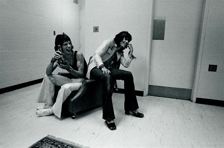 Mick Jagger a Keith Richards. Ethan Russell