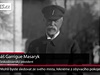 Anglická e prezidenta Masaryka na videu o budoucnosti televizního vysílání.