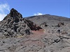 Sopka Piton de la Fournaiese na Réunionu.
