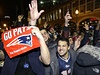 Fanouci New England Patriots úspch svých hrdin v ulicích Bostonu náleit...