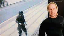 Breivik s pistol na zbru kamery