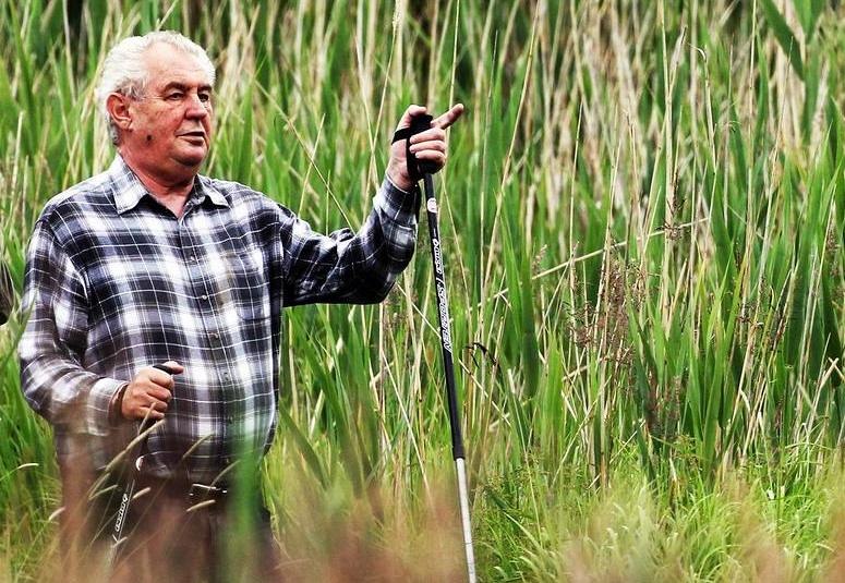 Milo� Zeman na dovolené