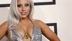 Zpvaka Lady Gaga na pedevání hudebních cen Grammy